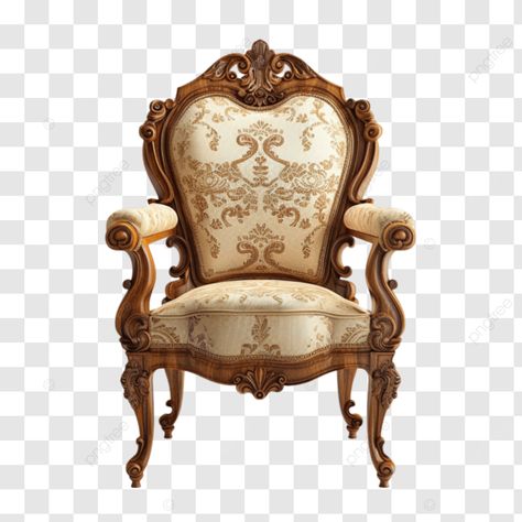 a gold chair gold chair furniture png Chair Png, Furniture Png, Royal Chair, Gold Chair, 50 Years Anniversary, Chair Furniture, Transparent Image, Png Transparent, Furniture Chair