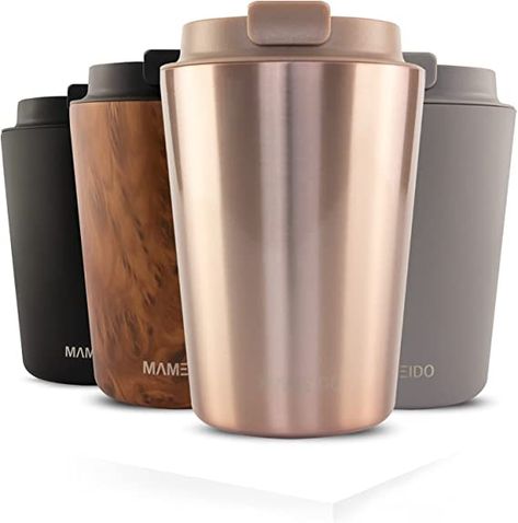 MAMEIDO Travel Mug 350ml Black Marble - Coffee Cup Travel Mugs for Hot Drinks, Leakproof Insulated Coffe Mug : Amazon.co.uk: Home & Kitchen Coffee Flask, Thermal Flask, Toyota Aygo, Tea Brands, Thermos Cup, Coffee To Go, Jeep Accessories, Christmas Drinks, Stainless Steel Travel Mug