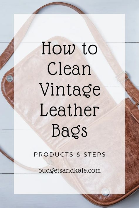 Restoring Leather Handbags and Shoes - Affordable Shoe Cleaning Kit & Handbag Restoration Kit - Budgets & Kale How To Clean Leather Purse, Cleaning Purses, How To Clean Timberlands, Leather Bag Cleaning, Leather Purse Diy, Clean Leather Purse, Sewing Repairs, Handbags Diy, Cleaning Leather