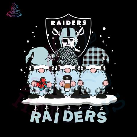 Las Vegas Raiders Gnomes Svg Sport Svg Las Vegas Raiders Rai Check more at https://hadesus.com/product/las-vegas-raiders-gnomes-svg-sport-svg-las-vegas-raiders-rai/ Raiders Christmas, Vegas Christmas, Las Vegas Christmas, Game Logos, Oakland Raiders Logo, Dtf Designs, Raiders Logo, Spooky Svg, Horror Svg