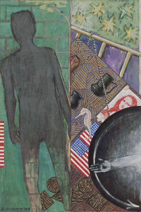 Jasper Johns Art, Jasper Johns Paintings, Neo Dada, Contemporary Expressionism, Thomas Hart Benton, Richard Diebenkorn, Robert Rauschenberg, Jasper Johns, Action Painting