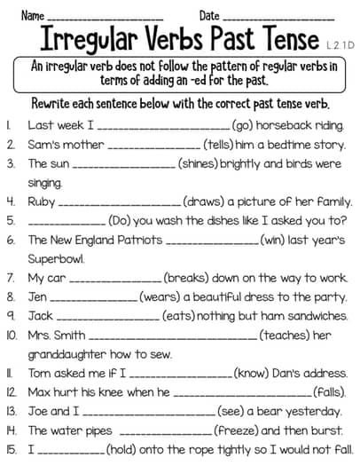 Learners of the World | Teachers Pay Teachers Regular And Irregular Verbs Worksheets, Past Tense Verbs Worksheets, Tense Worksheet, English Language Learning Activities, Past Tense Worksheet, Irregular Verb, Irregular Past Tense Verbs, English Activities For Kids, Elementary Learning