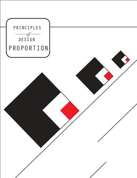 Principle of Design Proportion Principal Of Design Proportion, Proportion Design Principle, Principles Of Design Proportion, Principles Of Design Movement, Proportion Design, Drawing Layout, Proportion Art, Balance Graphic, Principle Of Design