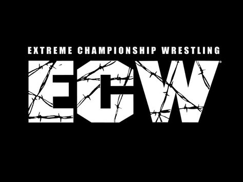 ECW Logo #ExtremeChampionshipWrestling #ECW Wrestling Logo, Ecw Wrestling, Rob Van Dam, Jesse Ventura, Vince Mcmahon, Brock Lesnar, Cm Punk, Royal Rumble, World Cup 2014