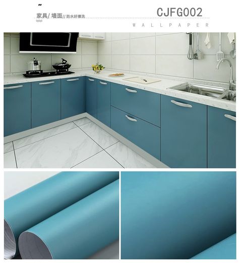 Furniture Cabinets Self Adhesive Film Wallpaper PVC Waterproof Wardrobe Desktop Kitchen Stickers Drawer Contact Paper Thickened|Wallpapers| | - AliExpress Contact Paper Kitchen Cabinets, Contact Paper Cabinets, Upstairs Kitchen, College Furniture, Film Wallpaper, Waterproof Wallpaper, Cheap Wallpaper, Kitchen Stickers, Tiny Cottage