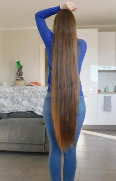 Super Long Ponytail, Long Braided Ponytail, Dream Skin, Indian Long Hair Braid, Long Ponytail, Long Shiny Hair, Long Hair Images, Long Hair Ponytail, Extremely Long Hair