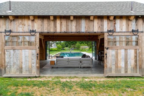 Timber Frame Pool House | The Barn Yard