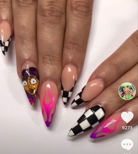 Rocket Power Nails, Power Nails, Rocket Power, Rocket, Nails, Makeup, Beauty, Make Up