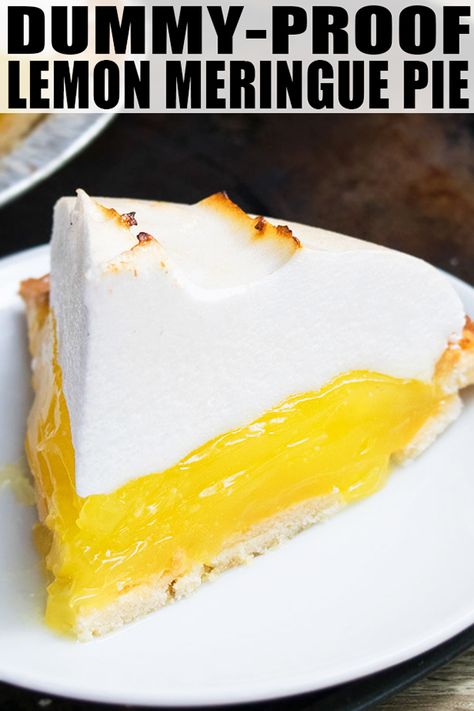 LEMON MERINGUE PIE RECIPE- Classic, old fashioned, best, quick, easy, homemade Summer lemon pie from scratch, with simple ingredients. A crispy flaky butter pie crust, topped off with lemon curd, meringue topping. From CakeWhiz. Easy Lemon Meringue Pie Recipe, Flaky Butter Pie Crust, Lemon Curd Meringue, Easy Lemon Meringue Pie, Easy Lemon Meringue, Lemon Meringue Pie Easy, Best Lemon Meringue Pie, Lemon Meringue Pie Recipe, Butter Pie Crust