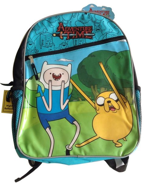 Adventure Time 6-Piece Boys Backpack Finn and Jake -#BioworldMerchandising #Backpack Fin E Jake, Adventure Time Backpack, Adventure Time Toys, Adventure Time Finn And Jake, Toys Aesthetic, Boys Backpack, Finn And Jake, Geeky Clothes, Finn Jake