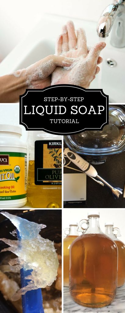 LiquidCastil 2 Diy Liquid Castile Soap, Make Liquid Soap, Castille Soap, Soap Liquid, Natural Cleaning Solutions, Soap Tutorial, Liquid Castile Soap, Diy Spa, Castile Soap