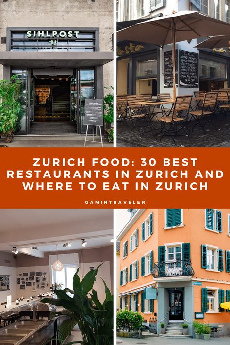 Zurich Food - 30 Best Restaurants In Zurich And Where To Eat 2 Food In Zurich, Where To Eat In Zurich, Zurich Food Guide, Best Restaurants In Zurich, Zurich Restaurants Switzerland, Zurich Restaurants, Zurich Food, Old Town Restaurant, Zurich Old Town