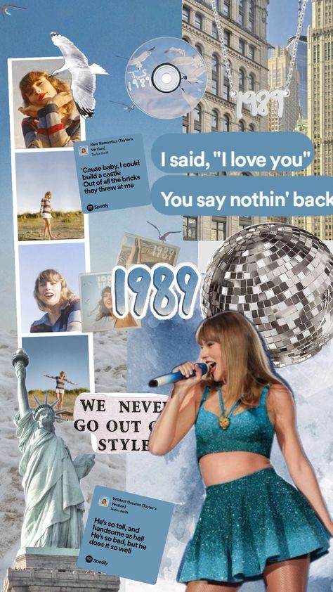 💙taylor swift 1989 wallpaper💙 #taylor1989 #erastour #taylorswift #1989 #taylorsversion Taylor Swift 1989 Era Photoshoot, 1989 Font Taylor Swift, 1989 Computer Wallpaper, 1989 Collage Taylor Swift, Taylor 1989 Wallpaper, Taylor Swift 1989 Era Aesthetic, Taylor Swift Album Wallpaper, 1989 Aesthetic Wallpaper, 1989 Wallpaper Taylor Swift