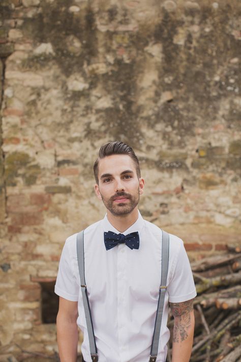 Groom Bowtie And Suspenders, White Shirt Suspenders Men, Wedding Bow Tie Suspenders, White Button Down Shirt Outfit Suspenders Men, Light Blue Suspenders And Bow Tie, Engagement Photo Shoot Inspiration, Wedding Guest Men, Beach Wedding Groom, Themed Engagement Photos