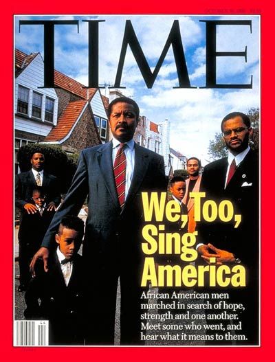 Urban Blacks | Oct. 30, 1995 The Million Man March Million Man March, Time Magazine Covers, News Stand, Remember The Time, American Life, Still Standing, Time Magazine, Vintage Magazine, About Time