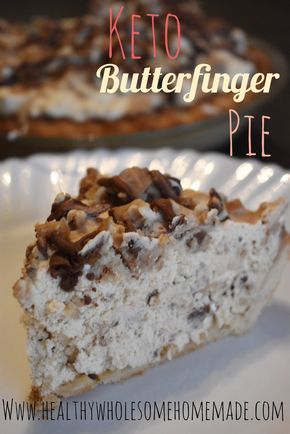 Keto Butterfinger, Butterfinger Pie, Butterfinger Cake, Keto Pies, Keto Pie, Postre Keto, Keto Treats, Dessert Oreo, Keto Friendly Desserts