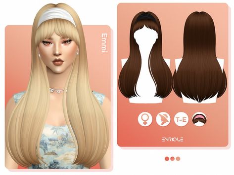 Sims 4 Decades Challenge, Pelo Sims, Sims 4 Dresses, Sims Hair, Hair Setting, Sims 4 Cas, Sims 4 Cc Finds, Sims 4 Clothing, The Sims4