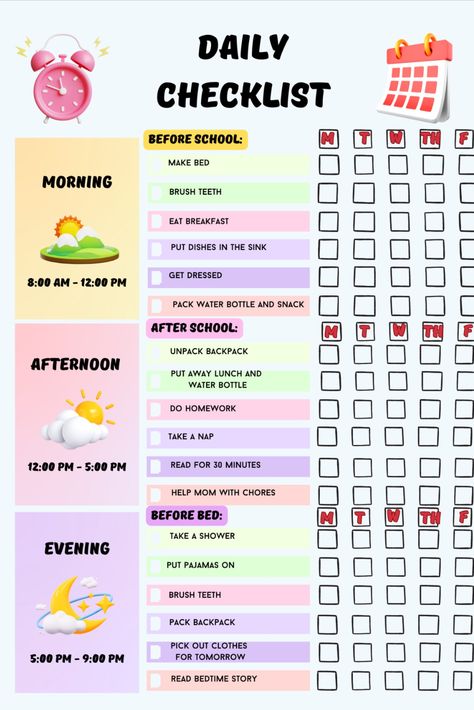 homeschool checklist homeschool homeschool schedule morning routine routine back to school joyful noise learning ashley weaver homeschool curriculum reviews mom hacks how to for kids english for kids school first day of school back to school checklist productivity tips daily routine time management kids chores preschool checklist charlotte mason homeschool homeschool curriculum healthy habits emily norris chores school routine mum hacks homeschool plan homeschool routine homeschooling loop Daily Schedule Kids School, Daily Routine Schedule For Teenagers, Kids Schedule Chart Daily Routines, Daily Routine Schedule For Kids, Kid Schedule Chart Daily Routines, Todo List Ideas, Kids Schedule Chart, Kids Daily Routine Chart, Chores Schedule