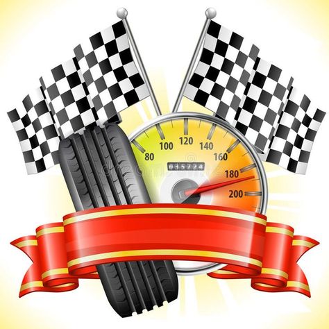 Racing. Concept - Speedometer with Flags, Tire and Ribbon, vector illustration #Sponsored ,… | Hot wheels birthday, Hot wheels party, Birthday cake topper printable Motor Cake, Bolo Hot Wheels, Racing Cake, Hot Wheels Cake, Race Car Cakes, Wheel Cake, Car Cake Toppers, Ribbon Vector, Hot Wheels Party