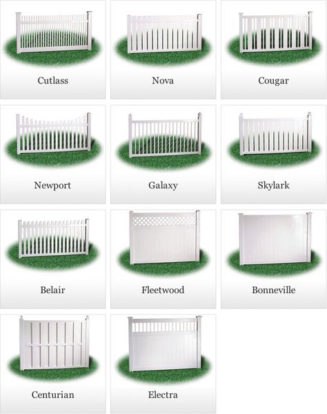 7ft Fence Ideas, Backyard White Fence, Vinyl Fencing Ideas Backyards, White Vinyl Fence Landscaping, Vinyl Fence Ideas Backyards, Coastal Fence Ideas, White Fence Front Yard, White Fence Backyard, Fence Around House