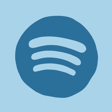 Spotify music icon wallpaper android iphone aesthetic sfondo messaggi icona telefono app theme tema Spotify Logo Aesthetic, Blue Music Aesthetic, Blue Music Icon, Blue Spotify Icon, Iphone Aesthetic Layout, Blue Spotify, Spotify Logo, Spotify Icon, Aesthetic Layout