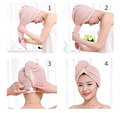 Inexpensive Skin Care, Towel Turban, Hair Drying Towel, Hair Blower, Microfiber Bath Towels, Hair Towel Wrap, Bath Wrap, Hair Drying, Magic Hair