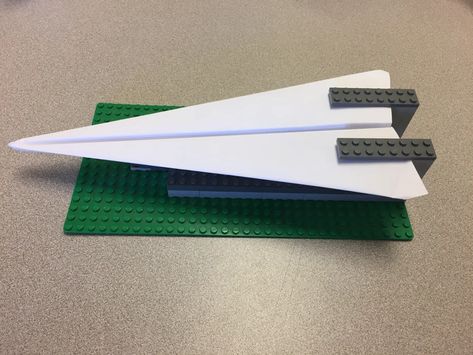 Paper Plane With Launcher, Launching Paper Airplane, Paper Airplane Science Project, How To Make A Paper Airplane Launcher, Paper Airplane Launcher, Paper Aeroplane Launcher, Airplane Launcher, Make Paper Plane, Origami Paper Plane