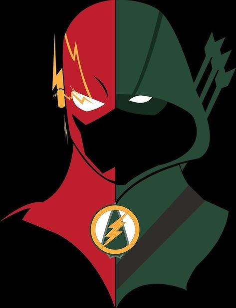 Flash And Arrow, Comic Wallpaper, Flash Comics, Arrow Art, Dc Tv Shows, Flash Tv Series, Flash Logo, Dc Comics Wallpaper, Flash Arrow