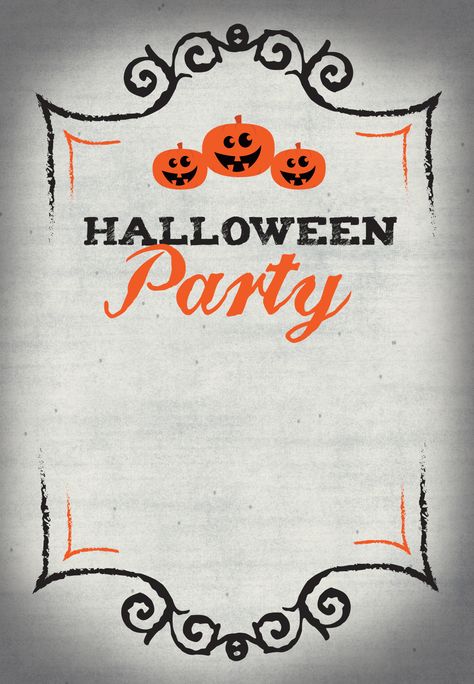 Halloween Party - Invitación De Halloween Gratis | Greetings Island Free Halloween Invitations, Ghost Lollipops, Halloween Invitaciones, Printable Halloween Invitations, Halloween Invitation Template, Halloween Birthday Party Invitations, Halloween Wedding Invitations, Halloween Party Poster, Free Printable Halloween