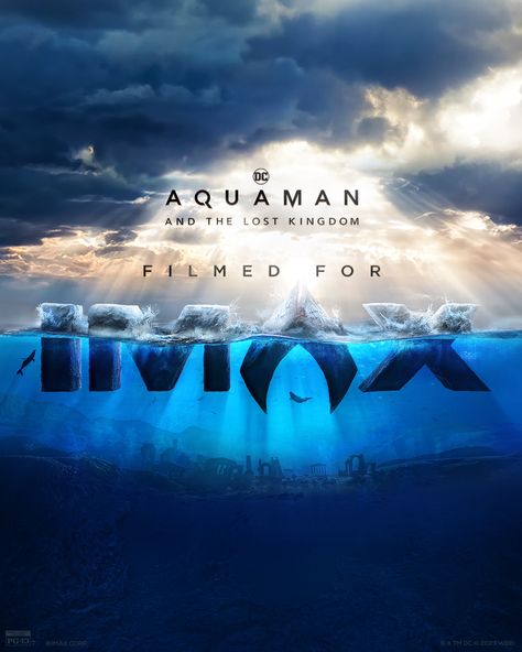 Atlantis Aquaman, Imax Poster, Aquaman And The Lost Kingdom, Carter Smith, Kingdom Movie, Dc Comics Series, New Movie Posters, Dolph Lundgren, Black Manta