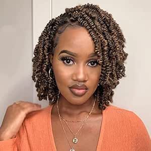 Bob Spring Twist, Twist Hairstyle, Spring Twist Hair, Synthetic Braiding Hair, Afro Twist, Cute Bob, Crochet Hair Extensions, Marley Hair, Spring Twists