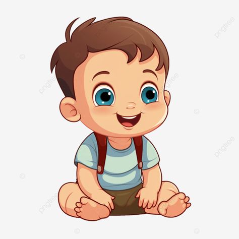 happy baby grin cheerful cartoon infant delights baby clipart cartoon baby winter baby png Baby Cartoon Images, Baby Boy Drawing, Baby Cartoons, Baby Boy Cartoon, Happy Clipart, Baby Vector, Boy Clipart, Baby Sticker