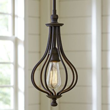 You'll love the Morrison Mini Pendant at Wayfair - Great Deals on all Lighting  products with Free Shipping on most stuff, even the big stuff. Dinning Chandeliers, Pendant Lighting Diy, Wrought Iron Pendant Light, Tennessee House, Classic Pendant Lighting, Light Inspiration, Trendy Farmhouse, Farmhouse Light, Lighting Diy