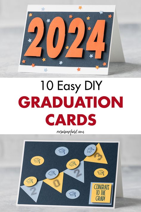 Graduation Card Ideas Diy, Simple Graduation Cards, Diy Graduation Cards High Schools, Graduation Card Diy Ideas, Graduation Card Handmade, Homemade Graduation Cards Handmade, Grad Card Ideas Handmade, Handmade Graduation Cards Ideas, Graduation Cards Handmade Diy