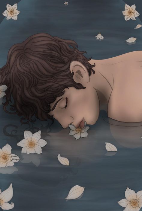 Narcissus Greek Mythology, Projects School, Football Poses, Greek Tragedy, Greek Mythology Art, Epic Story, Greek God, Mythology Art, Falling In Love With Him