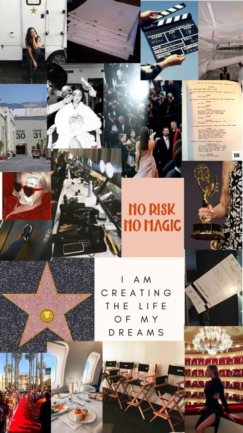 Actor vision board aesthetic dream life dreams Oscar perfect life Aesthetic Acting Wallpaper, Acting Vision Board Wallpaper, Acting Career Affirmations, Film Script Aesthetic, Movie Making Aesthetic, Acting Vision Board, Acting Wallpaper, Actress Vision Board, Actor Wallpaper Aesthetic