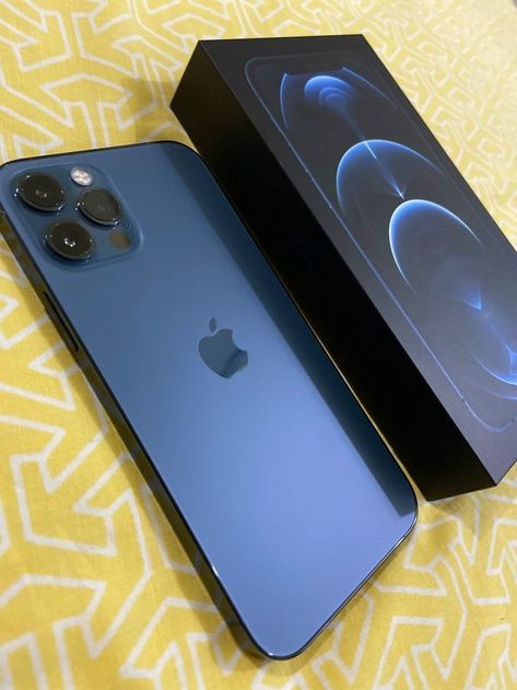 #iphone #12promax #astheticiphone #iphoneblack #iphonephotos #gadgets Iphone 12 Pro Pictures, Iphone 12pro Max Blue, Iphone 12 Pro Max Pacific Blue, Iphone 12 Pro Pacific Blue, Iphone 12 Pro Blue, Iphone 12 Blue, Money Deposit, Apple Gadgets Iphone, Iphone Blue