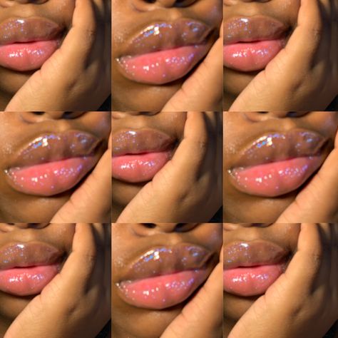 Real Reference, Glossy Lips Makeup, Dragon Nails, Nails Gel Nails, Lipgloss Lips, Makeup For Black Skin, Lip Makeup Tutorial, Lip Gloss Collection, Brown Skin Makeup