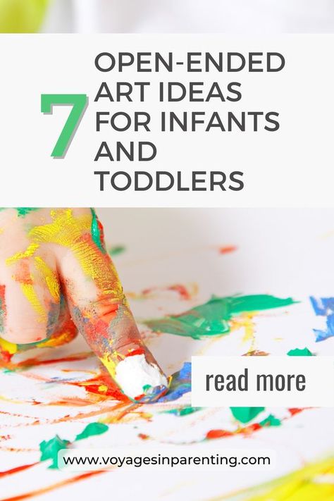 3d Art For Infants, Art For 1 Year Baby, Preschool Open Ended Art, Open Ended Art For Infants, Process Art Infants, Open Ended Toddler Activities, Process Art For Infants, Open Ended Activities For Toddlers, Infant Process Art