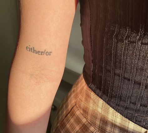 Either Or Tattoo, Elliot Smith Tattoo Ideas, Velvet Underground Tattoo, Fiona Apple Tattoo Ideas, The Smiths Tattoo Ideas, Elliot Smith Tattoo, Slowdive Tattoo, Dark Academia Tattoos, Classic Rock Tattoos