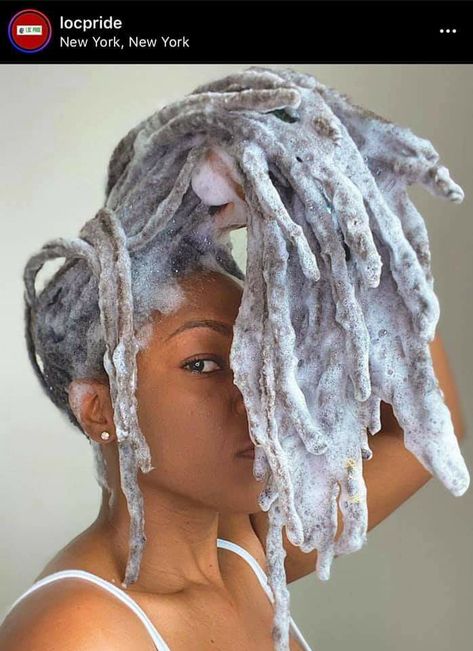 Washing Locs, Loc Appreciation, Dyed Dreads, Dreadlocks Hair Care, Long Locs, Loc Inspiration, Protective Hair, Beautiful Dreadlocks, Low Porosity Hair Products