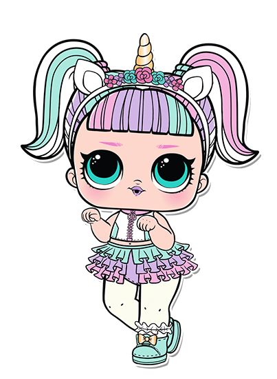 L.O.L Lol Unicorn, Unicorn Surprise, Elsa Coloring, Lol Doll Cake, Lol Doll, Unicorn Doll, Unicorn Outfit, Unicorn Headband, Doll Party