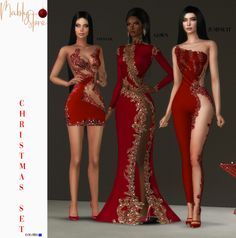 Princess🍭 Sims 4 Club, Women In Red, Prom Girl Dresses, Sims 4 Dresses, Sims4 Clothes, Sims 4 Collections, Sims 4 Mods Clothes, فستان سهرة, The Sims Cc