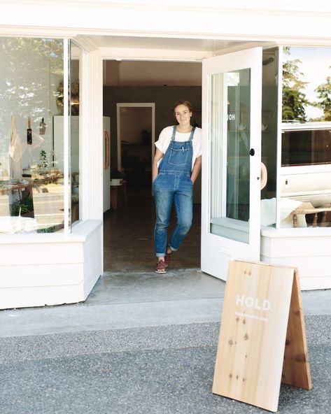 Shopper's Diary: A "Reverence for the Everyday" at Hold General Store in British Columbia - Remodelista Owning A Retail Store, General Store Ideas, Shop Merchandising, Cash Wrap, Store Inspiration, Store Owner, Alley Cat, Store Ideas, Shop Owner