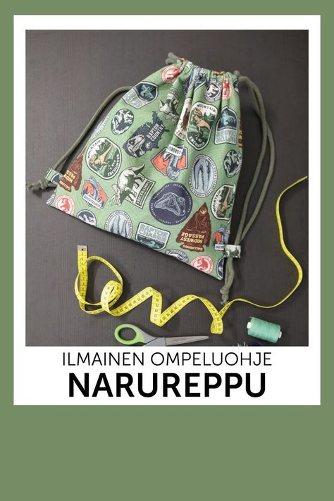 Diy Projektit, Drawstring Backpack, Backpacks