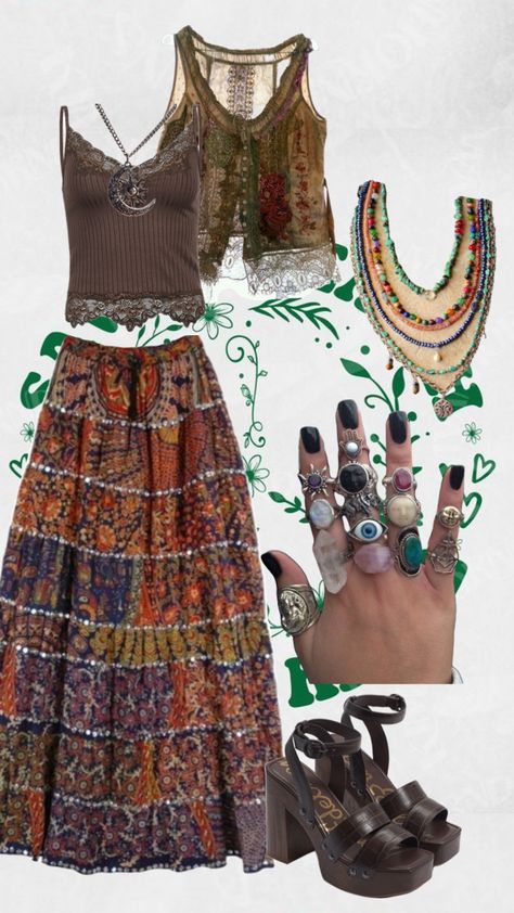 Carpet Outfits, Fest Outfits, Mode Hippie, Cottagecore Outfits, Photos Of People, Red Carpet Outfits, Earthy Outfits, Estilo Hippie, Boho Style Outfits