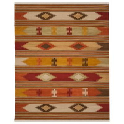 Safavieh Kilim Red/Multi 8 ft. x 10 ft. Area Rug 2020 Bedroom, Navajo Weaving, Southwestern Area Rugs, Southwestern Rug, Southwestern Patterns, Stencil Patterns, Stylish Rugs, The Smiths, Kilim Woven