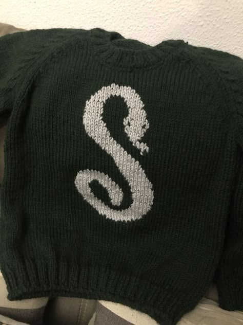 Slytherin Sweater, Harry Potter Musical, Slytherin Uniform, Harry Potter Curses, Harry Potter Cursed Child, Weasley Sweater, Slytherin Clothes, Harry Potter Sweater, Slytherin Fashion