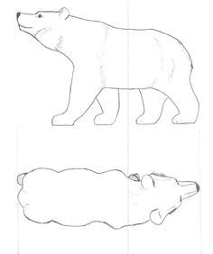 bear pattern outline                                                       … Whittling Patterns, Whittling Projects, Carving Stencils, Simple Wood Carving, Wood Carving For Beginners, Relief Carving, Soapstone Carving, Soap Carving, Bear Drawing