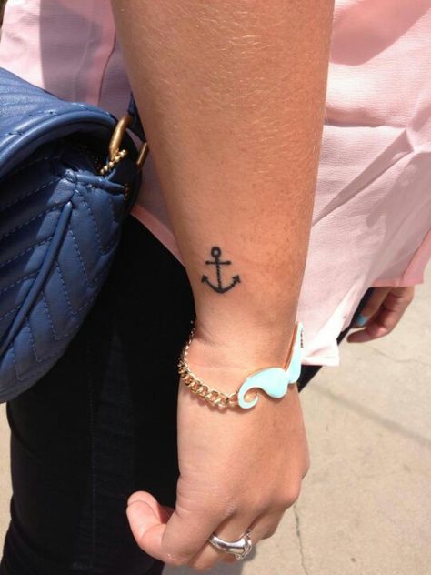 Anchor tattoo